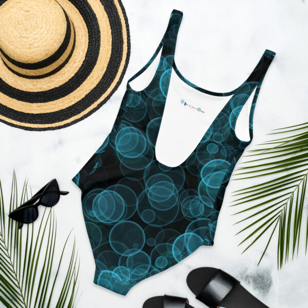 One-Piece Swimsuit -  Bubbles