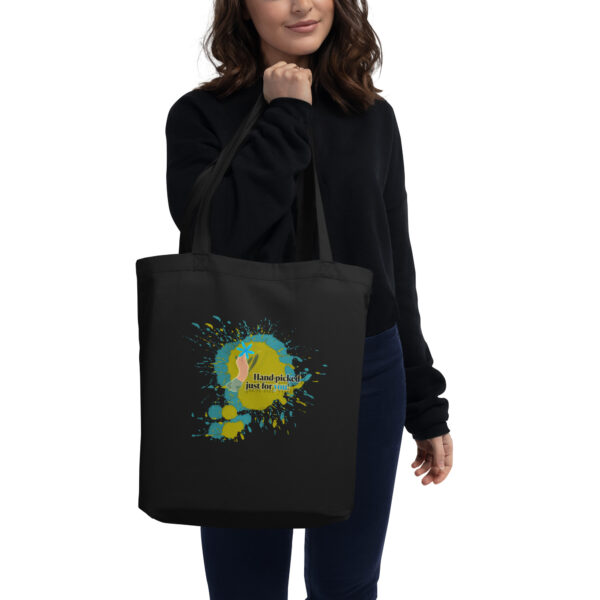 Eco Tote Bag - Paint  Flower
