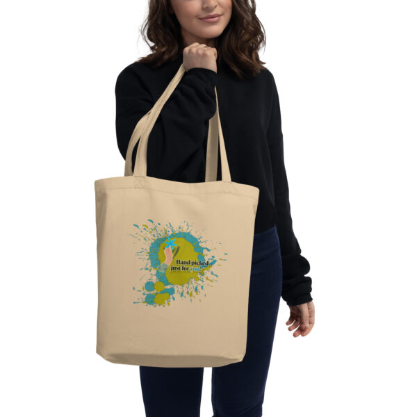Eco Tote Bag - Paint  Flower