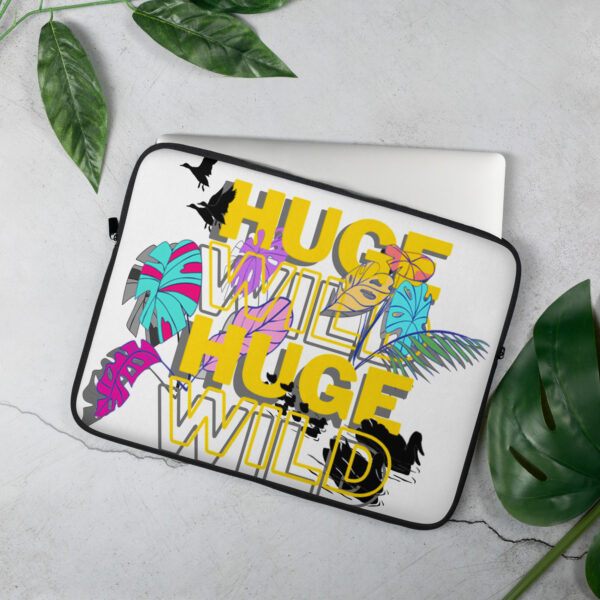 Laptop Sleeve -  Tropical Leaves