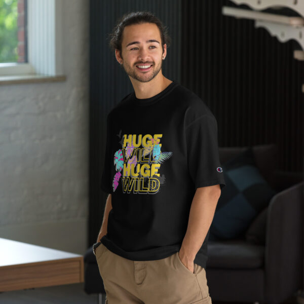 Men's Champion T-Shirt - Tropical Leaves