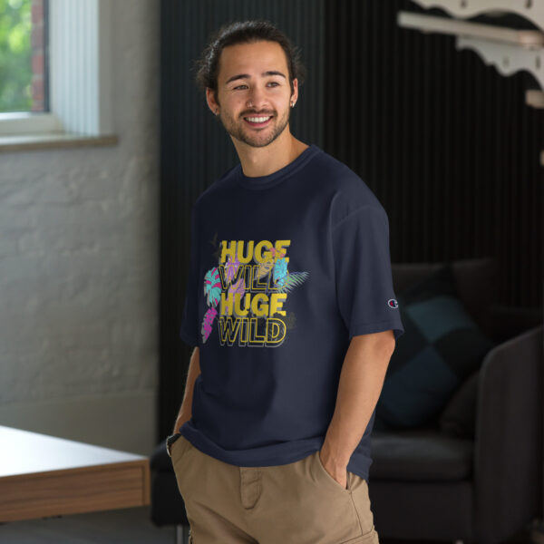 Men's Champion T-Shirt - Tropical Leaves