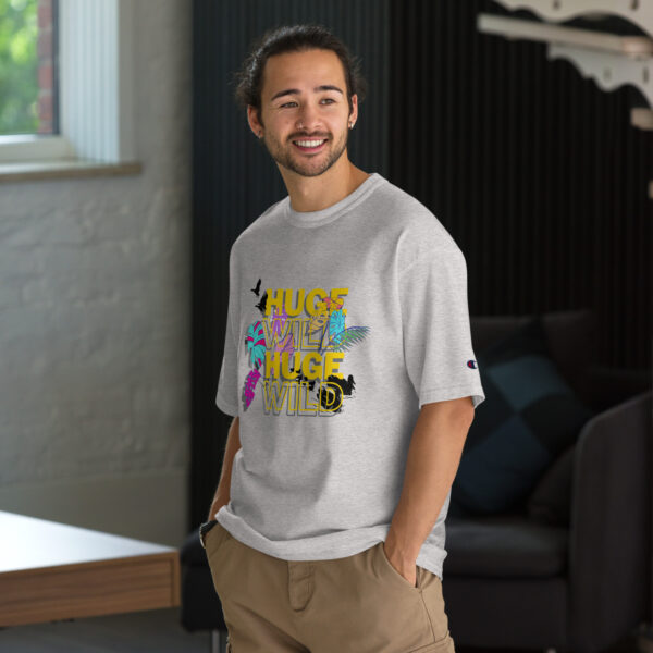 Men's Champion T-Shirt - Tropical Leaves