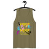 Men’s premium tank top -  Tropical Leaves