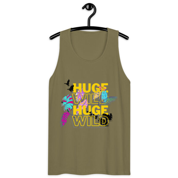 Men’s premium tank top -  Tropical Leaves