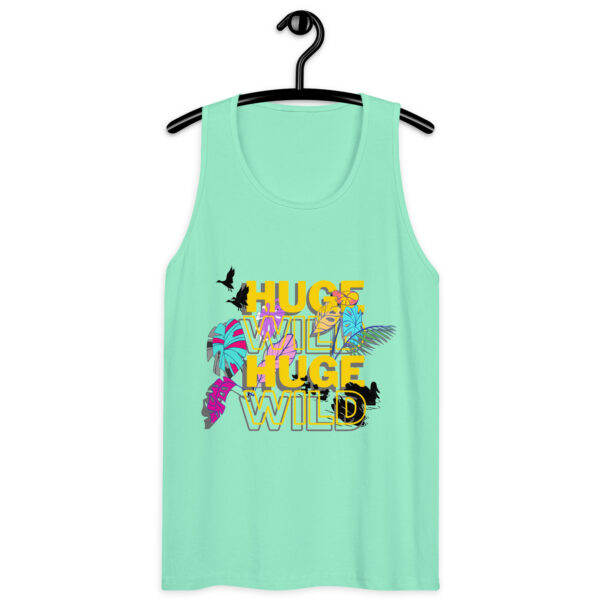 Men’s premium tank top -  Tropical Leaves