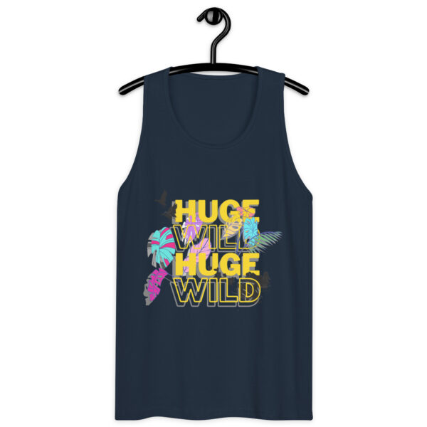 Men’s premium tank top -  Tropical Leaves