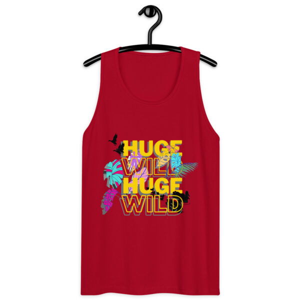 Men’s premium tank top -  Tropical Leaves