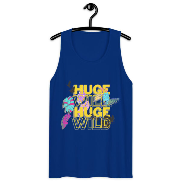 Men’s premium tank top -  Tropical Leaves