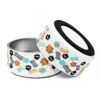 32 oz Stainless Steel Pet bowl – Durable, Non-Slip Cat Bowl for Food and Water