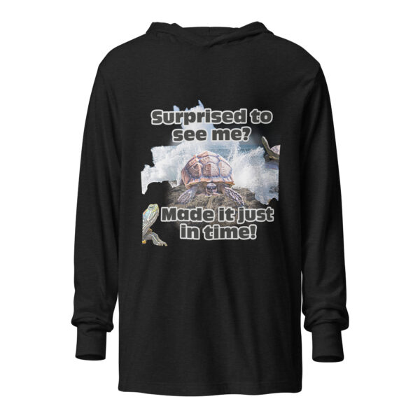 Hooded long-sleeve tee - Turtle