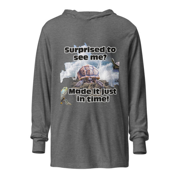 Hooded long-sleeve tee - Turtle