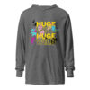 Hooded long-sleeve tee - Tropical Leaves