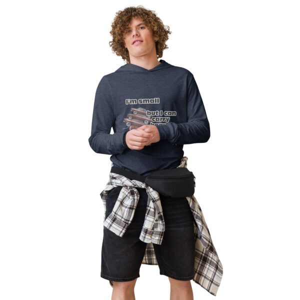 Hooded long-sleeve tee -Ant