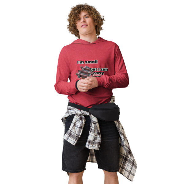 Hooded long-sleeve tee -Ant