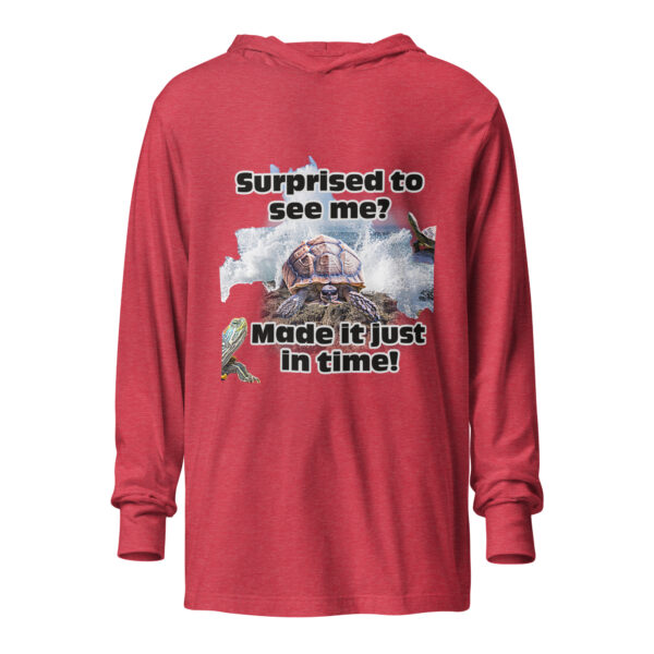 Hooded long-sleeve tee - Turtle