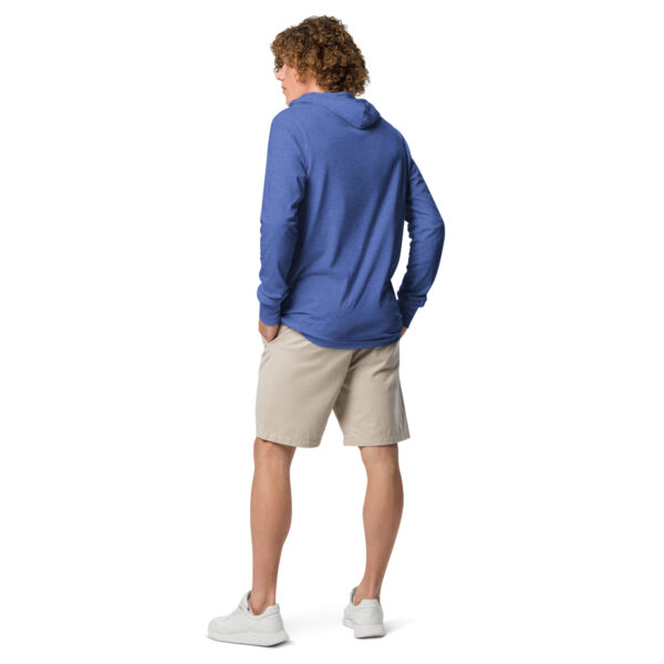 Hooded long-sleeve tee - Tropical Leaves