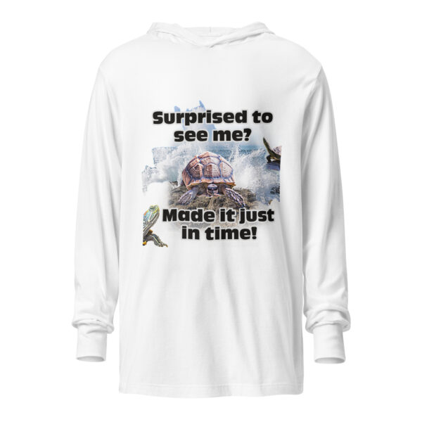 Hooded long-sleeve tee - Turtle