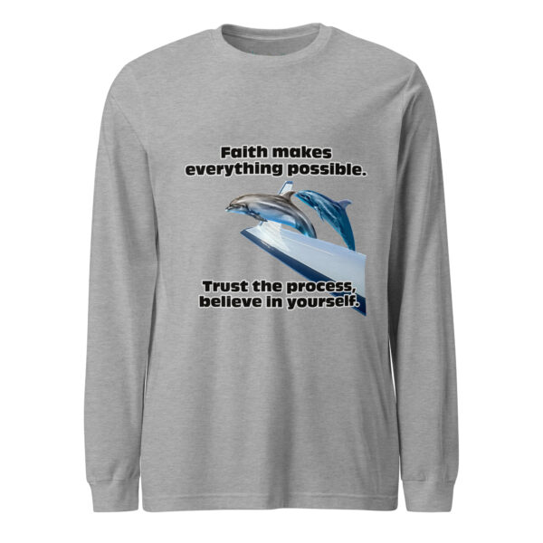 Unisex Long Sleeve Tee - Dolphin