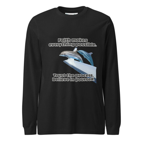 Unisex Long Sleeve Tee - Dolphin