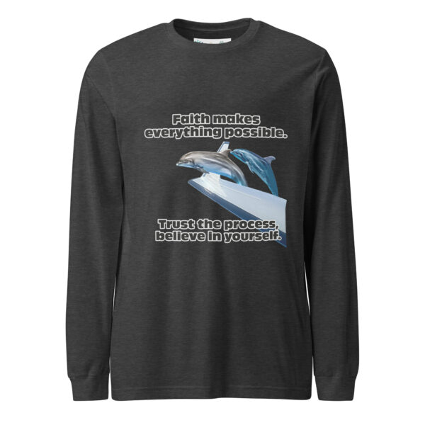 Unisex Long Sleeve Tee - Dolphin