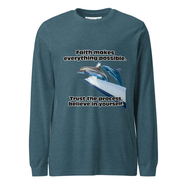 Unisex Long Sleeve Tee - Dolphin