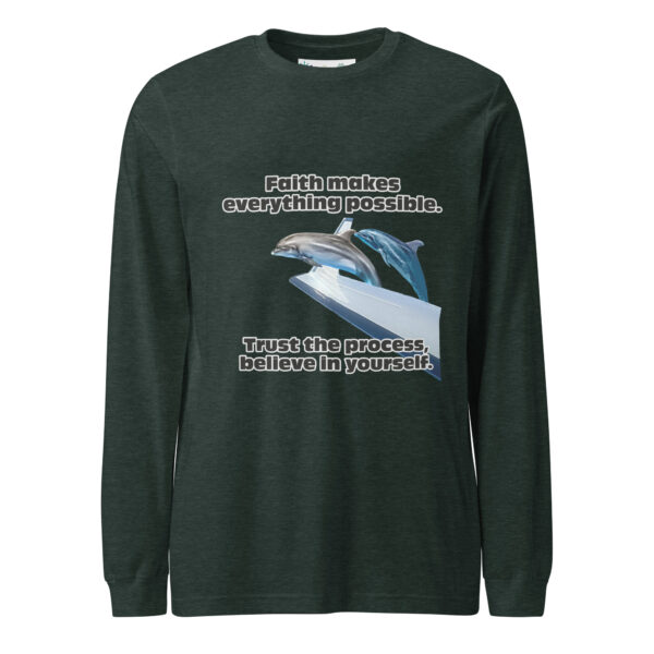Unisex Long Sleeve Tee - Dolphin