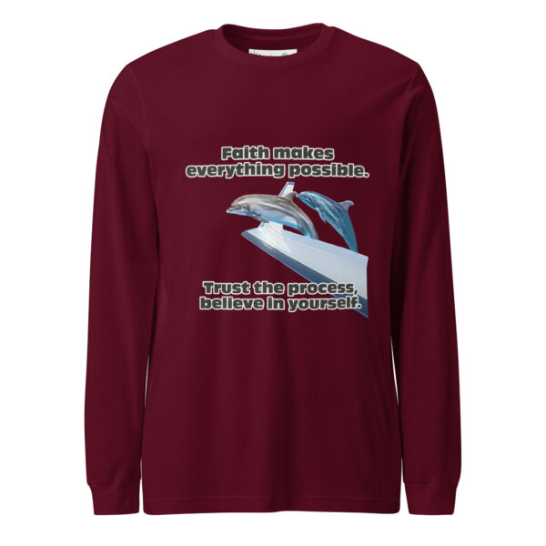 Unisex Long Sleeve Tee - Dolphin