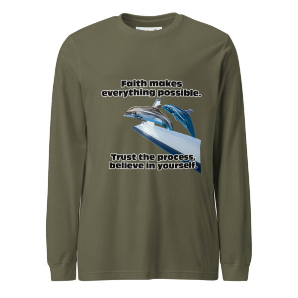 Unisex Long Sleeve Tee - Dolphin