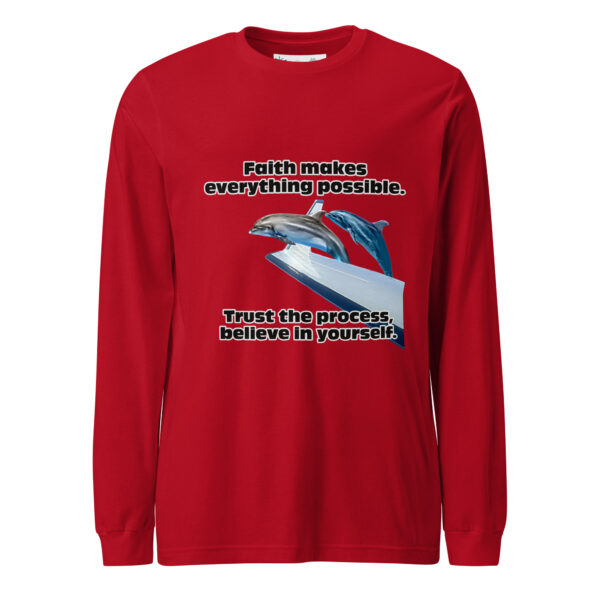 Unisex Long Sleeve Tee - Dolphin