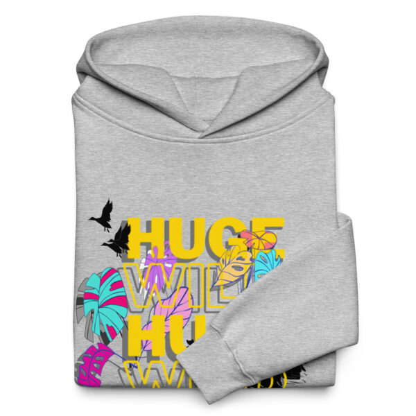 Unisex oversized hoodie - Tropical Leaves