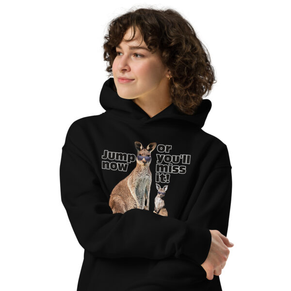 Unisex oversized hoodie - Kangaroo
