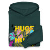 Unisex oversized hoodie - Tropical Leaves
