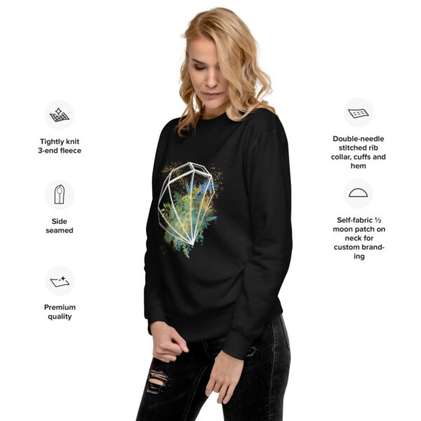 Unisex Premium Sweatshirt - Wild Diamond