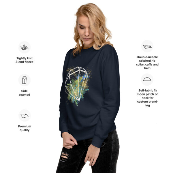 Unisex Premium Sweatshirt - Wild Diamond