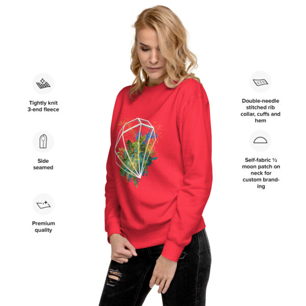 Unisex Premium Sweatshirt - Wild Diamond
