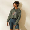 Crop Hoodie - Kangaroo
