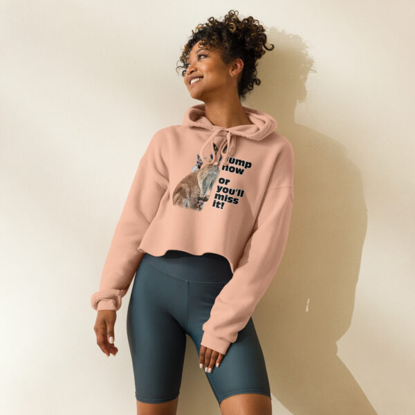 Crop Hoodie - Kangaroo