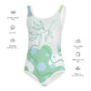 One-piece girls' swimsuit for kids – stylish and comfortable swimwear for summer pool and beach days