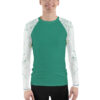 Men's Rash Guard - Aqua