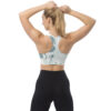Eco Longline Sports Bra – Sustainable, High-Impact Workout Bra for Women