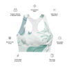 Eco Longline Sports Bra – Sustainable, High-Impact Workout Bra for Women