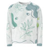 Eco Unisex Sweatshirt – Sustainable, Soft, and Comfortable Sweatshirt for Men & Women- Aqua
