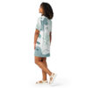 T-Shirt Dress – Casual, Comfortable, and Stylish Dress for Women - Aqua