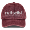 Unisex Vintage Cotton Twill Cap – 3D Puff Embroidery Baseball Hat