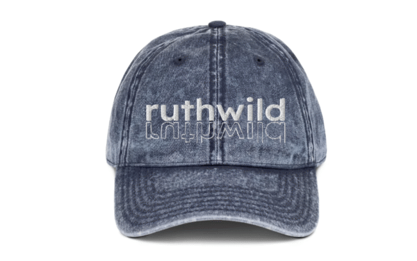 Unisex Vintage Cotton Twill Cap – 3D Puff Embroidery Baseball Hat