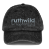 Unisex Vintage Cotton Twill Cap – 3D Puff Embroidery Baseball Hat