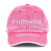 Unisex Vintage Cotton Twill Cap – 3D Puff Embroidery Baseball Hat