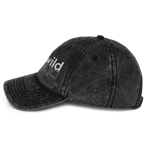 Unisex Vintage Cotton Twill Cap – 3D Puff Embroidery Baseball Hat