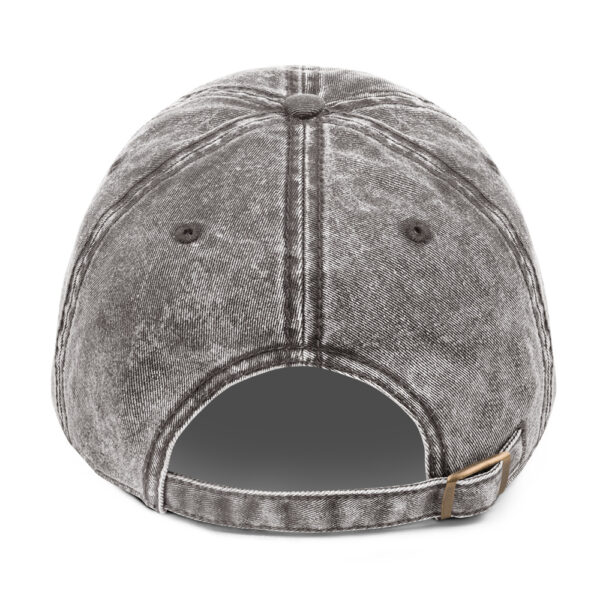Unisex Vintage Cotton Twill Cap – 3D Puff Embroidery Baseball Hat